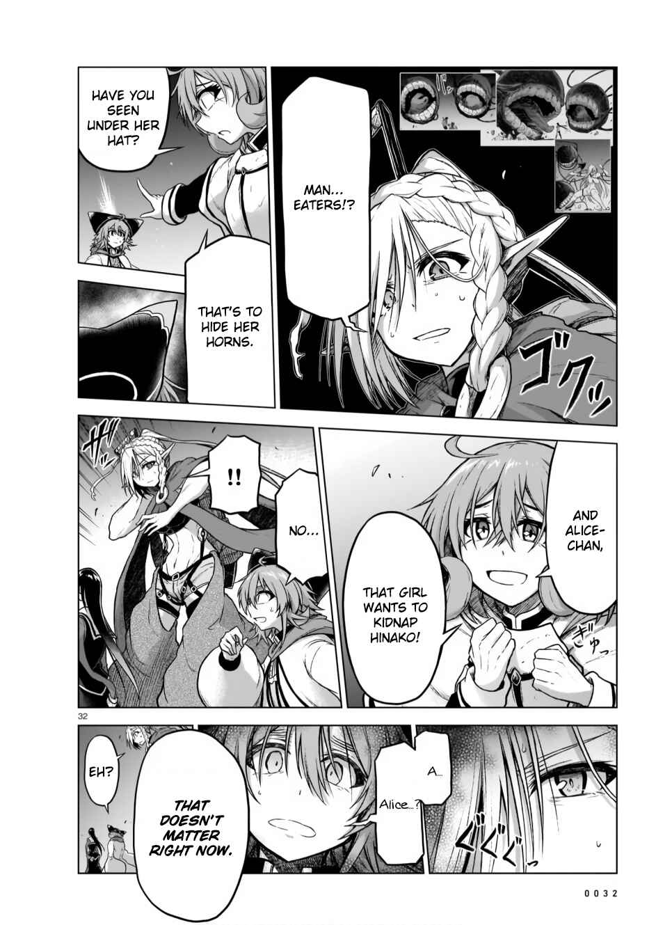 Page 32 Chapter 8 Sister and Giant: A Young Lady Is Reborn in Another World