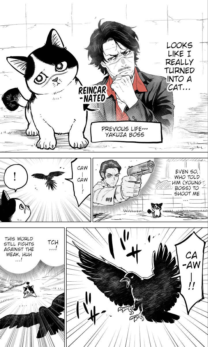 Page 1 Chapter 2 Kumicho, neko ni naru