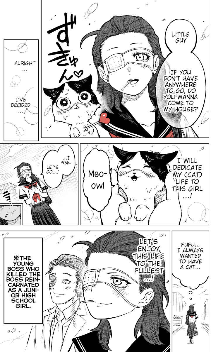 Page 4 Chapter 2 Kumicho, neko ni naru