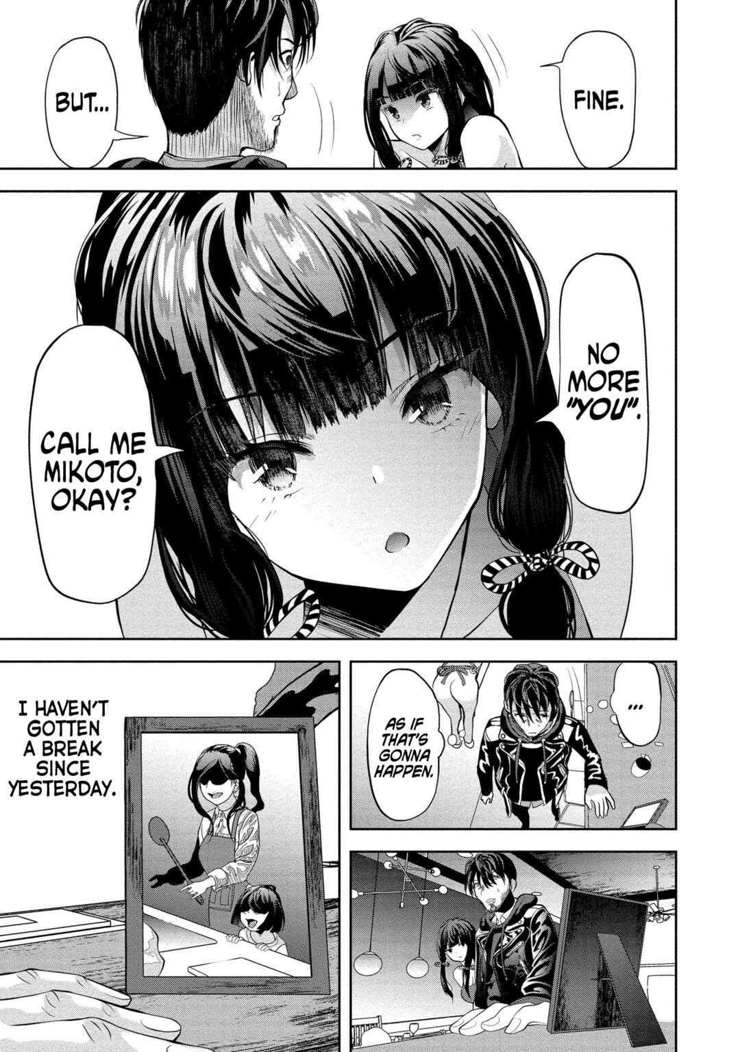 Page 7 Chapter 2 Toki wo Tomeru Shokeinin wa Gisoutsuma