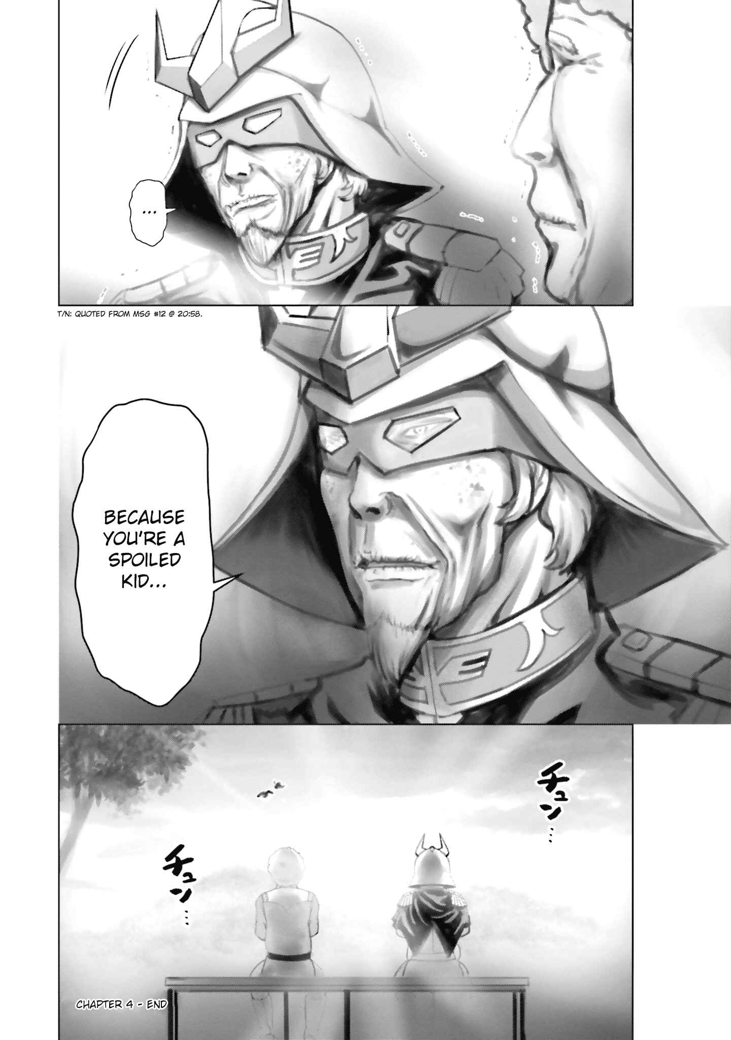Page 4 Chapter 4 Char, Amuro, and Old Age -Toward a Peaceful Horizon-