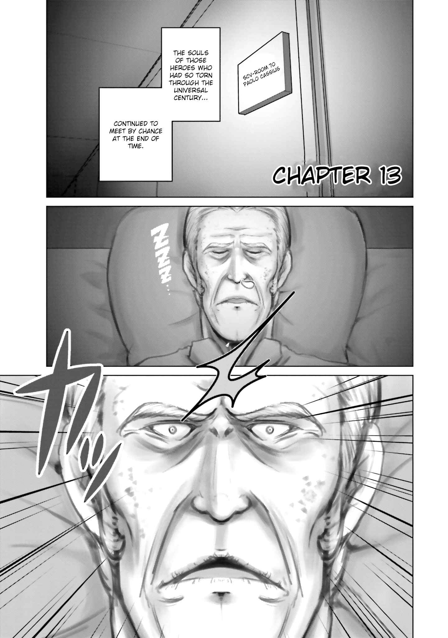 Page 1 Chapter 13 Char, Amuro, and Old Age -Toward a Peaceful Horizon-