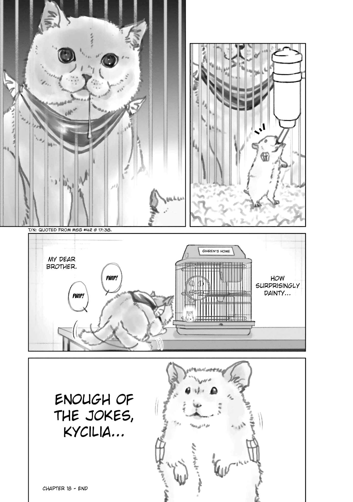 Page 4 Chapter 18 Char, Amuro, and Old Age -Toward a Peaceful Horizon-