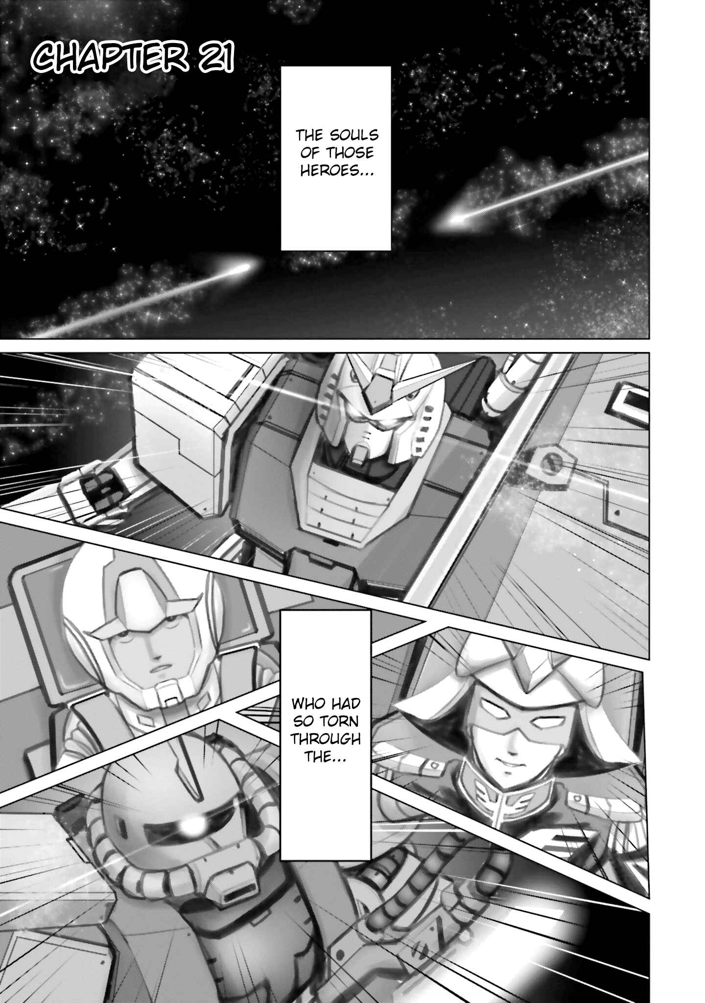Page 1 Chapter 21 Char, Amuro, and Old Age -Toward a Peaceful Horizon-