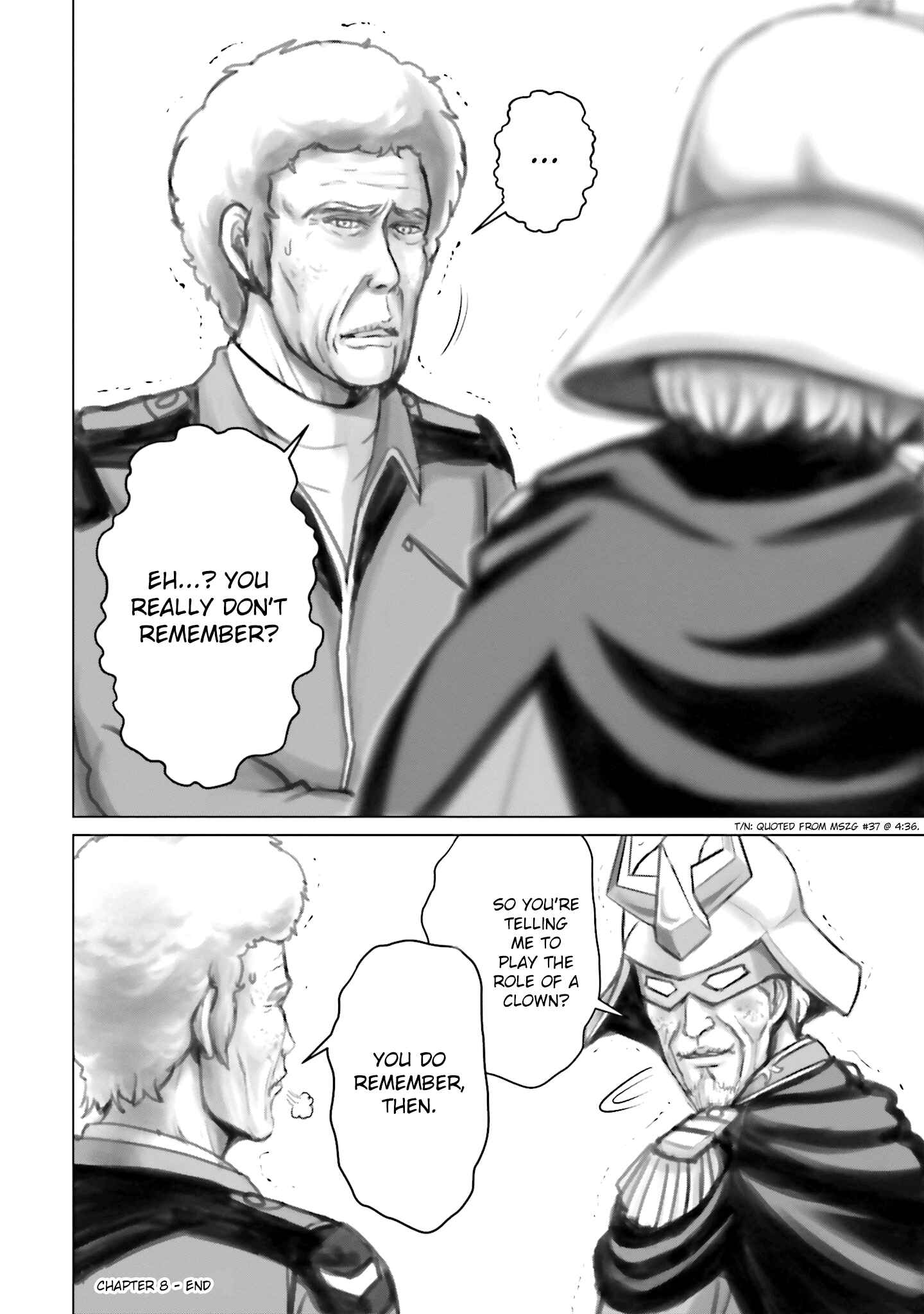 Page 4 Chapter 8 Char, Amuro, and Old Age -Toward a Peaceful Horizon-