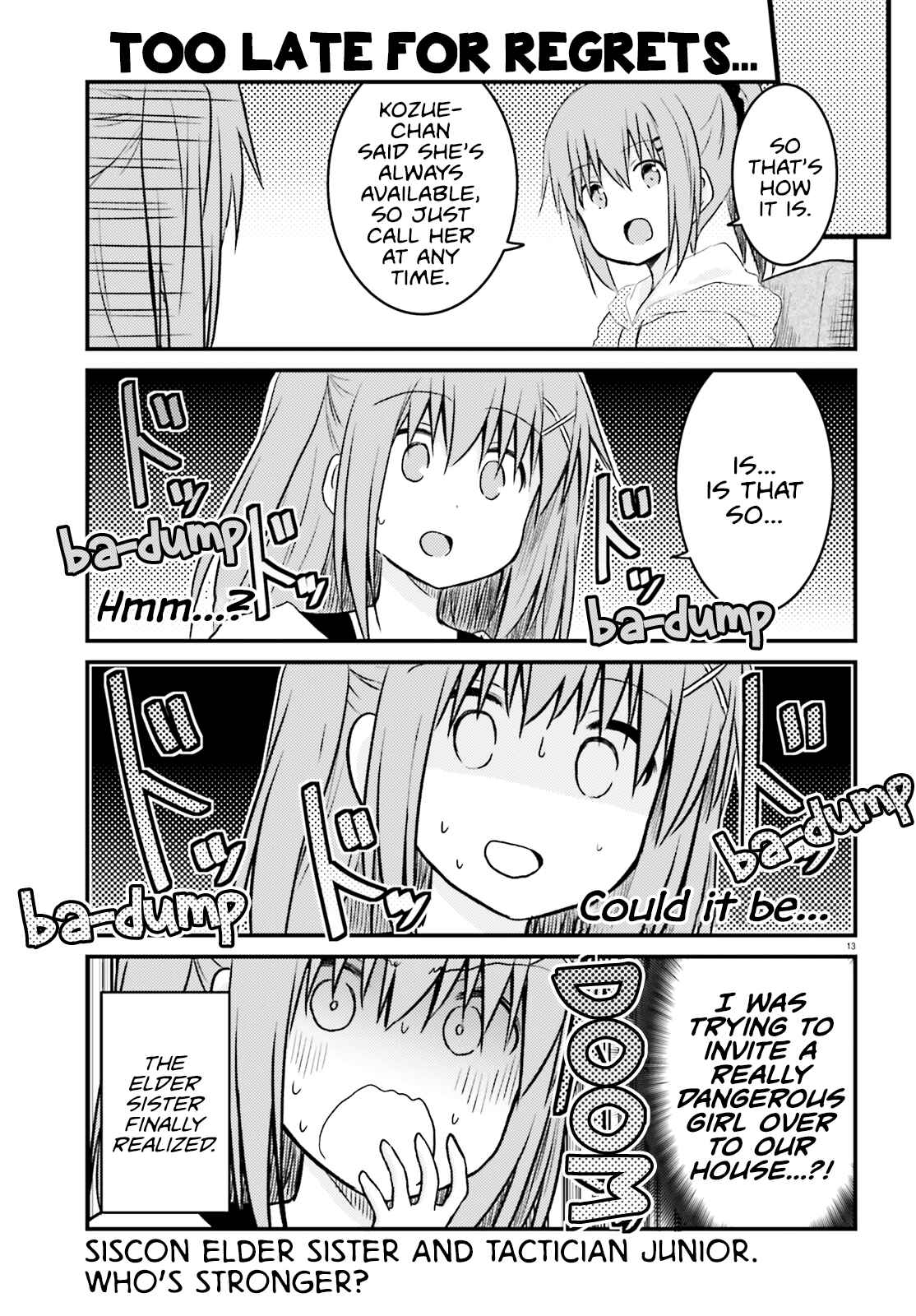 Page 13 Chapter 13 Siscon Oneechan to Kinishinai Imouto