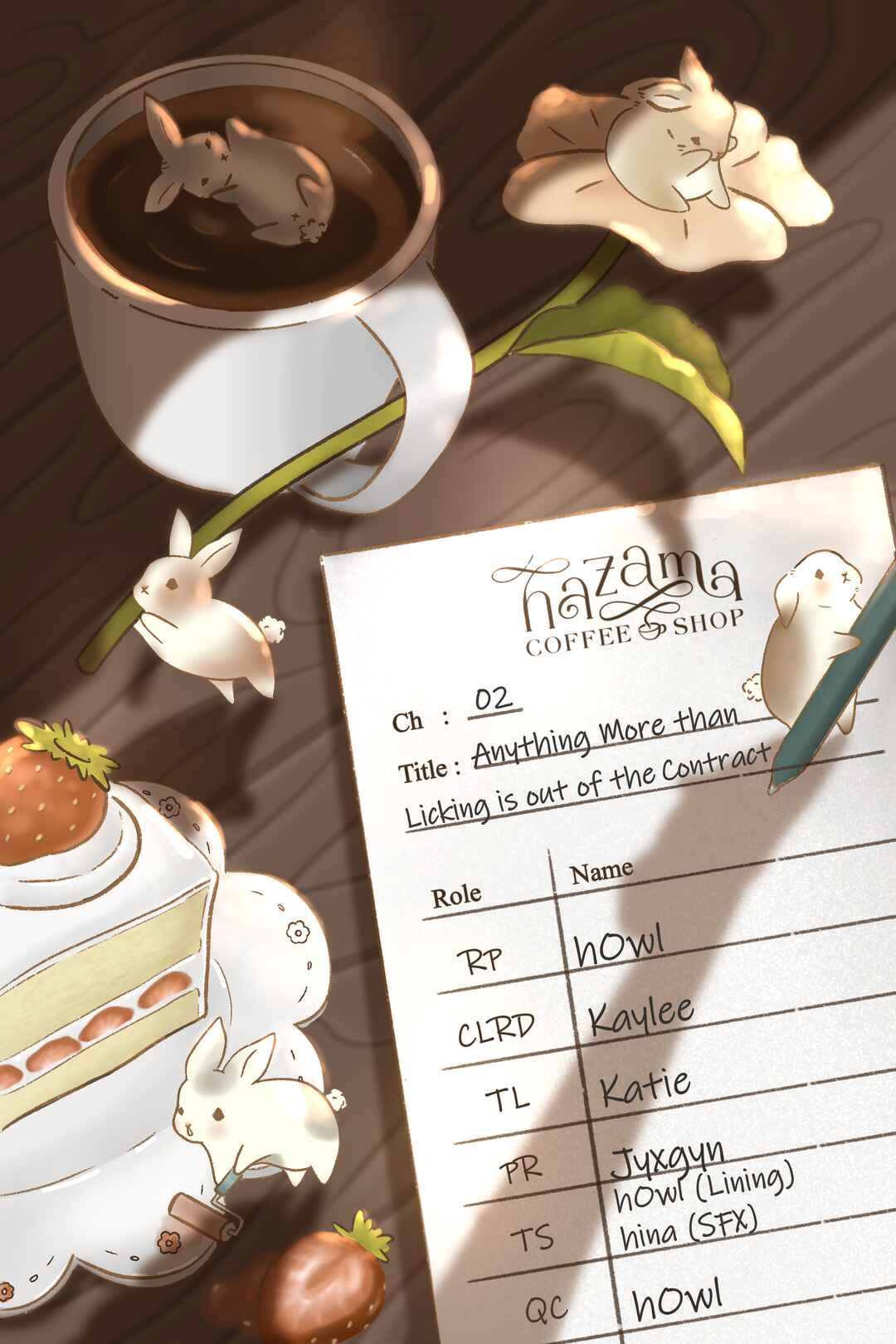 Page 1 Chapter 2 Anything More Than Licking is Out of the Contract