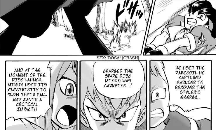 Page 8 Chapter 5 W Mission Story: Pokémon Ranger - the Comic