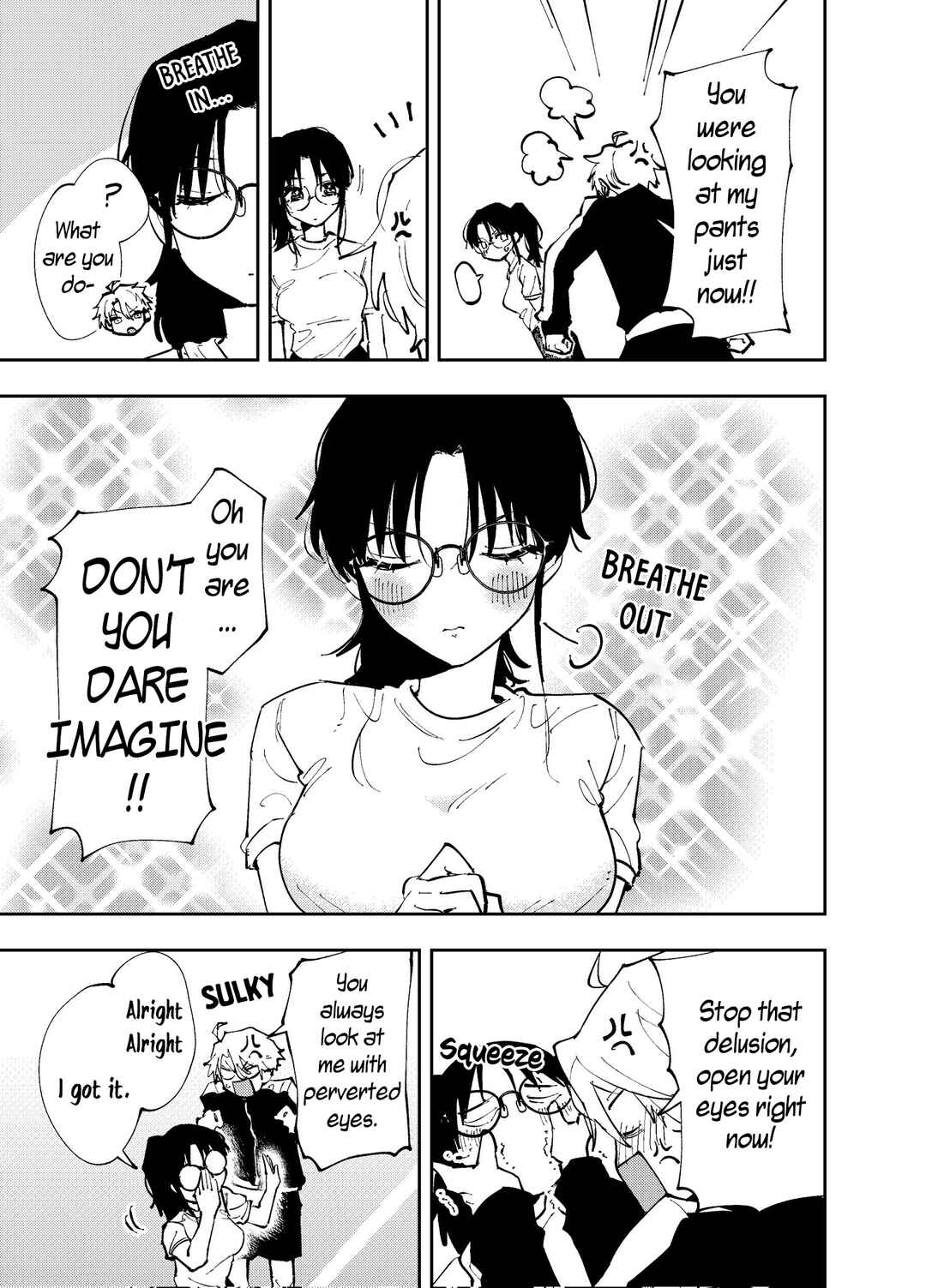 Page 3 Chapter 4 The Person Sitting Next to Me Looking at Me with Perverted Eyes