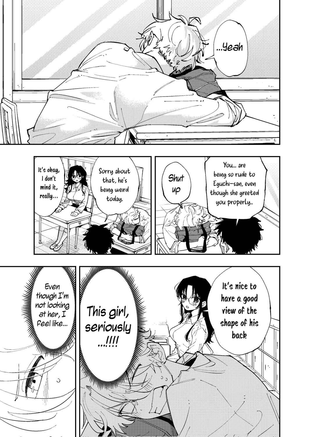 Page 3 Chapter 7 The Person Sitting Next to Me Looking at Me with Perverted Eyes