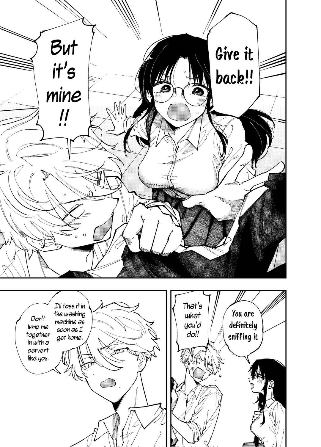 Page 3 Chapter 6 The Person Sitting Next to Me Looking at Me with Perverted Eyes