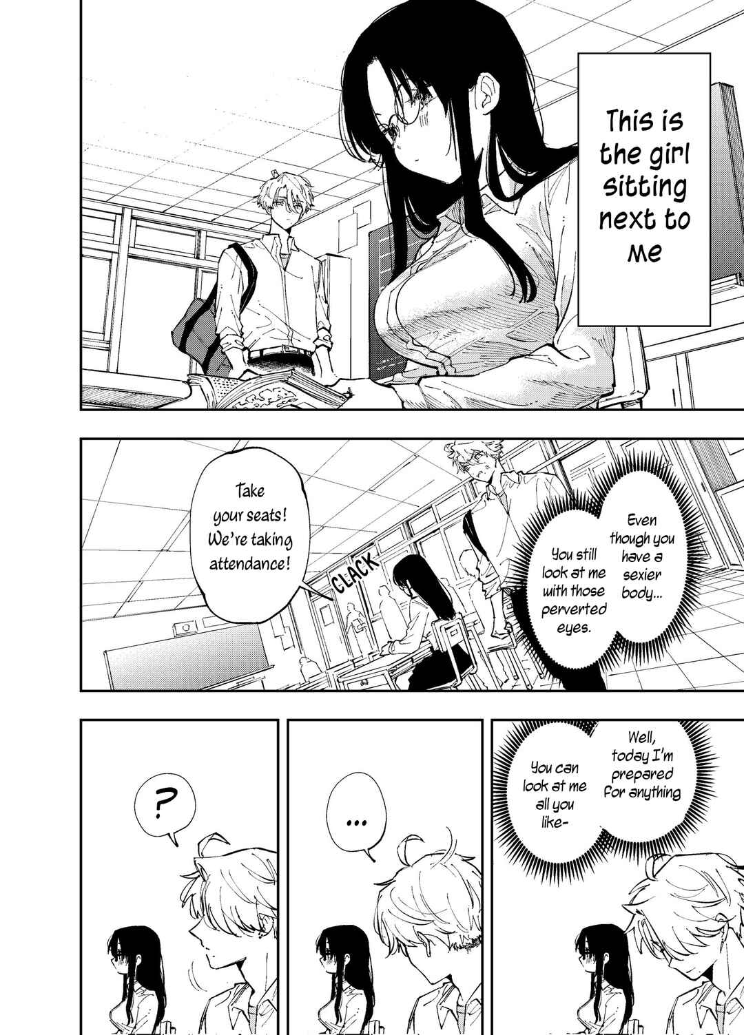Page 2 Chapter 3 The Person Sitting Next to Me Looking at Me with Perverted Eyes