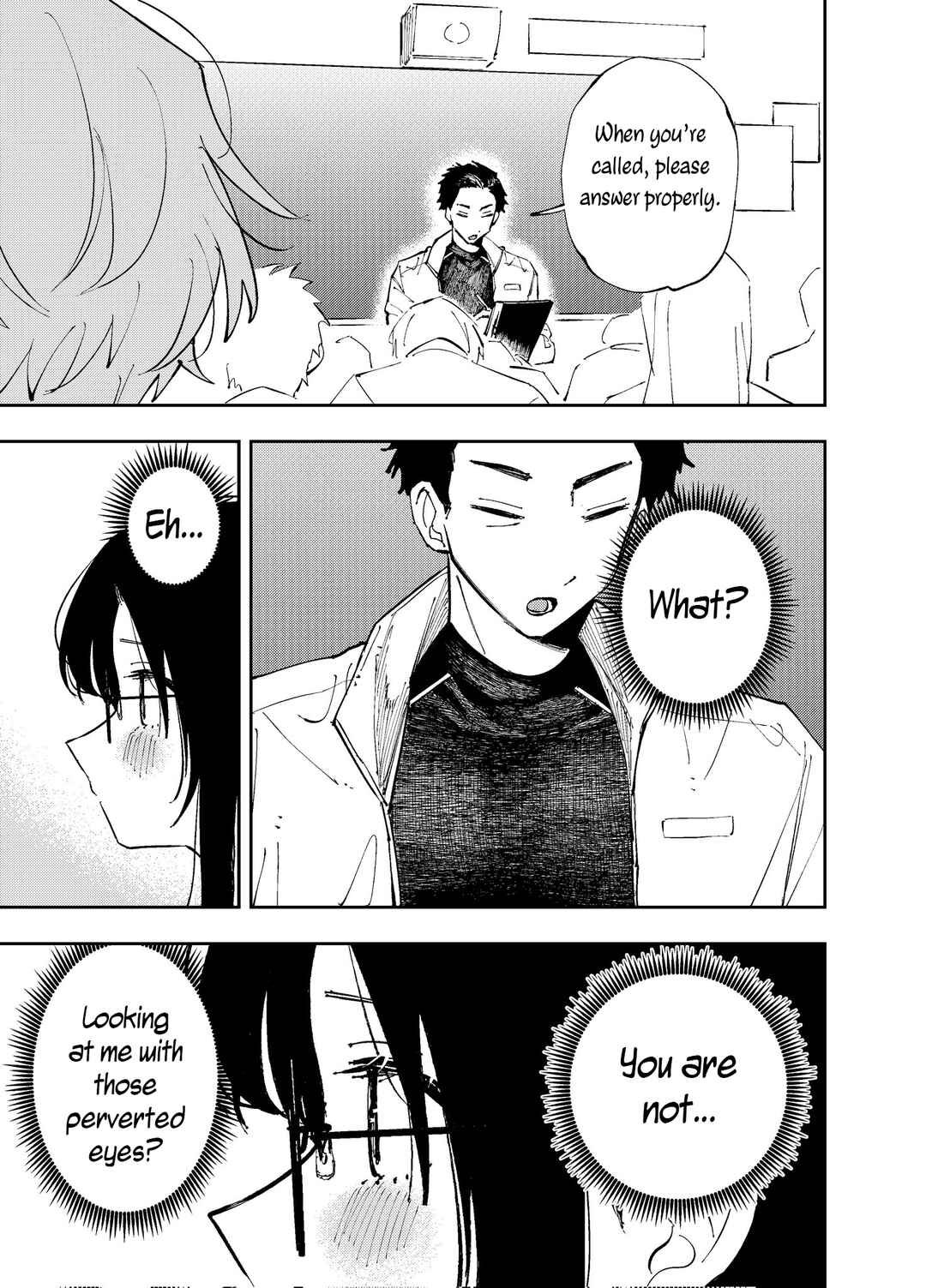 Page 3 Chapter 3 The Person Sitting Next to Me Looking at Me with Perverted Eyes