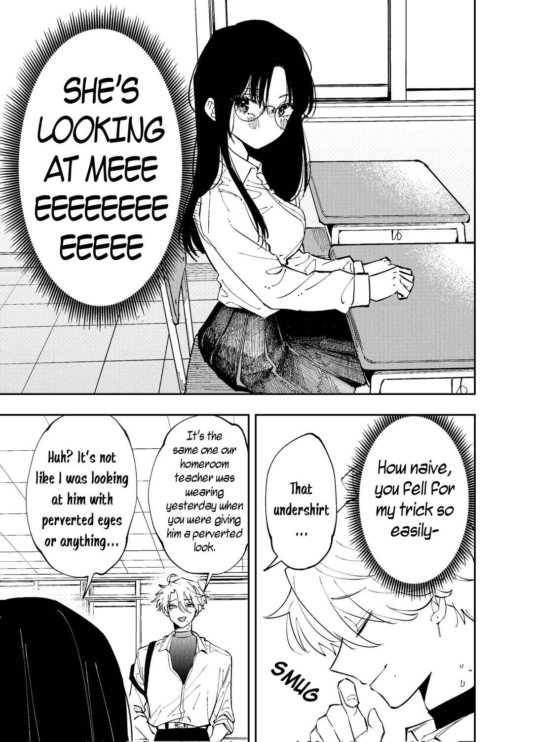 Page 7 Chapter 3 The Person Sitting Next to Me Looking at Me with Perverted Eyes