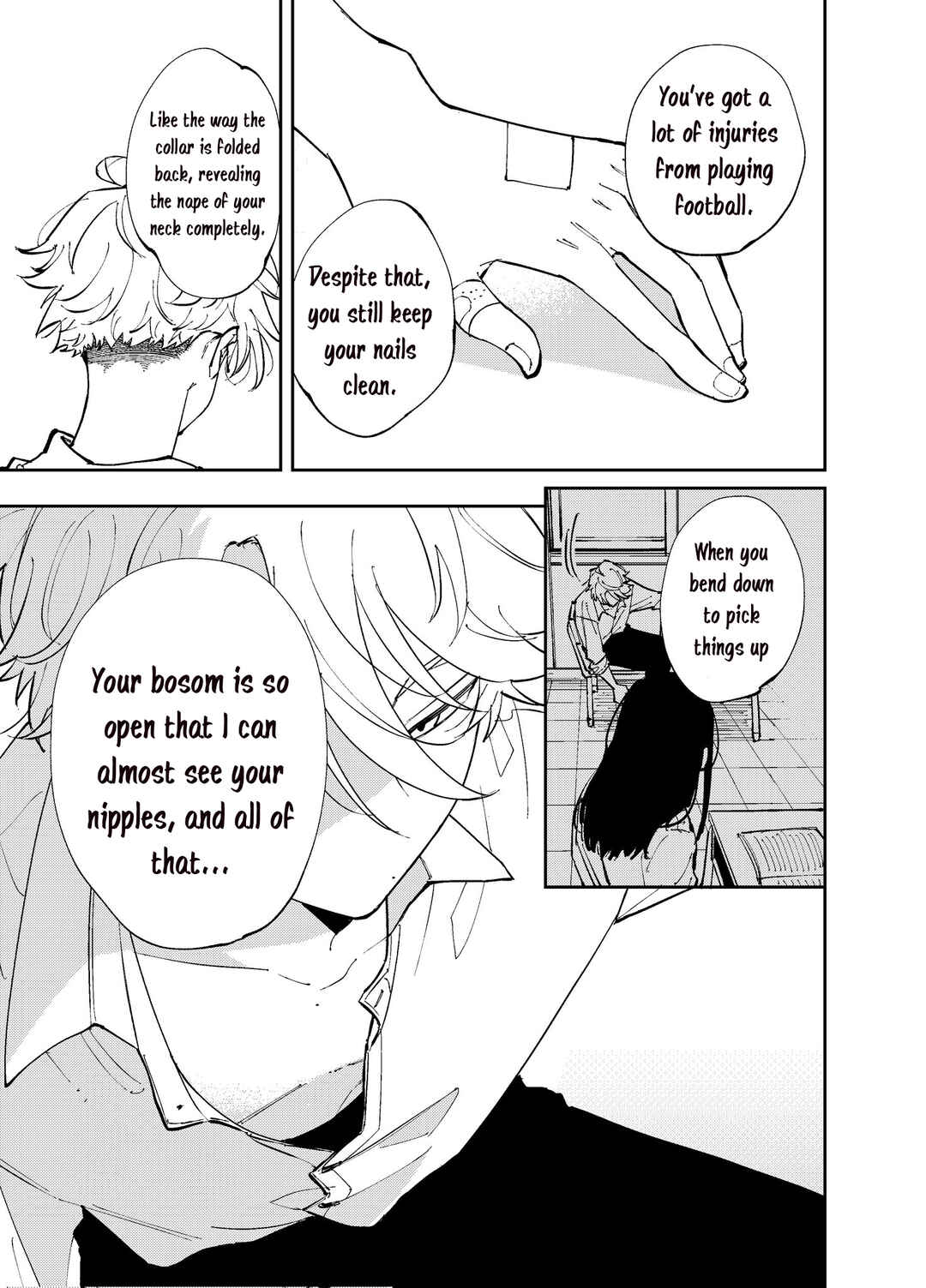 Page 3 Chapter 1 The Person Sitting Next to Me Looking at Me with Perverted Eyes