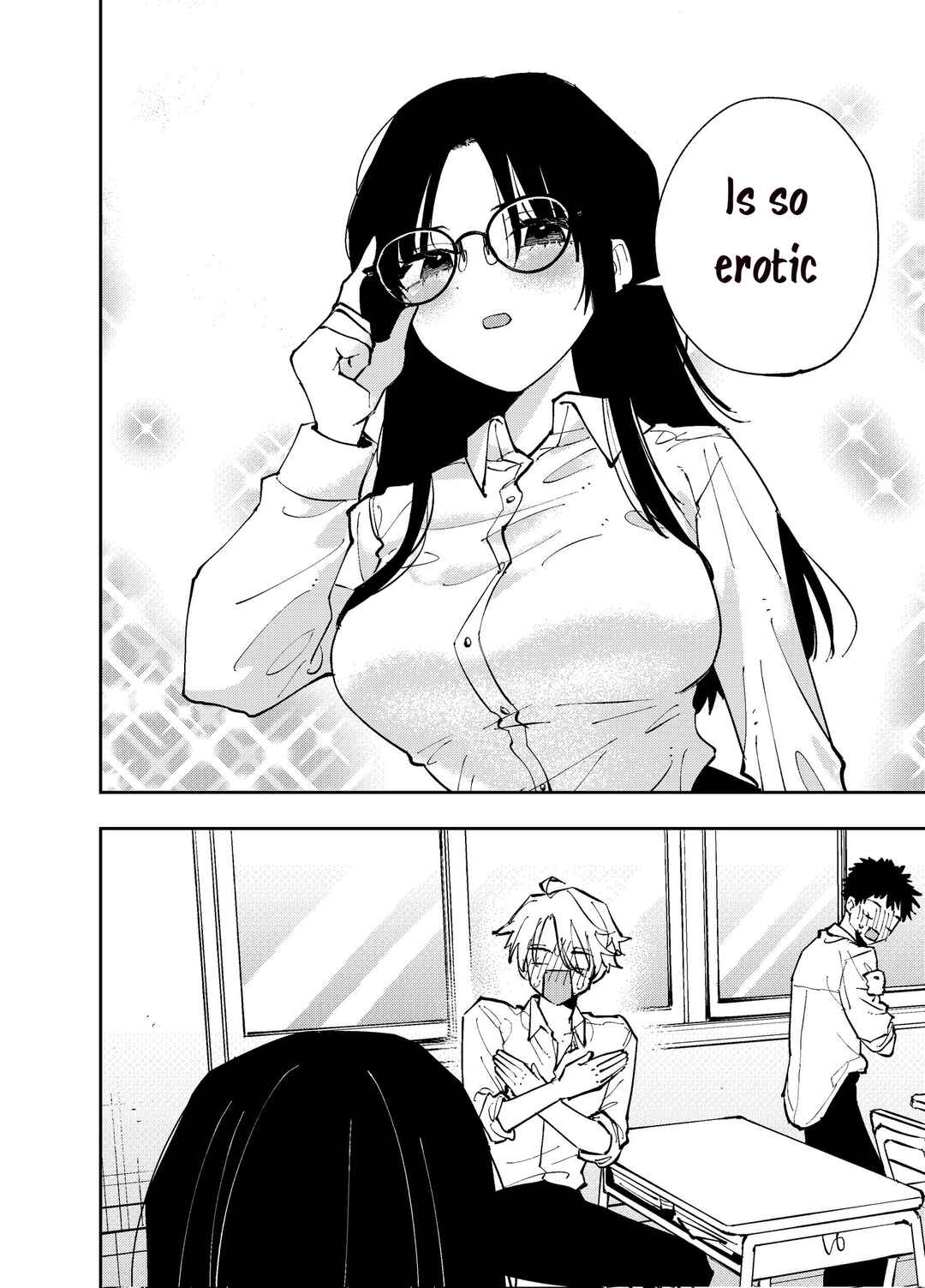 Page 4 Chapter 1 The Person Sitting Next to Me Looking at Me with Perverted Eyes