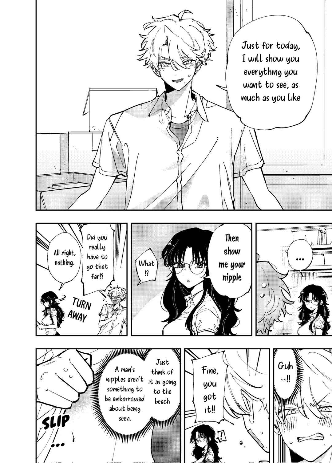 Page 4 Chapter 9 The Person Sitting Next to Me Looking at Me with Perverted Eyes