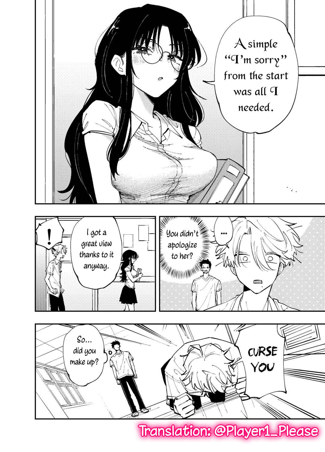 Page 8 Chapter 9 The Person Sitting Next to Me Looking at Me with Perverted Eyes