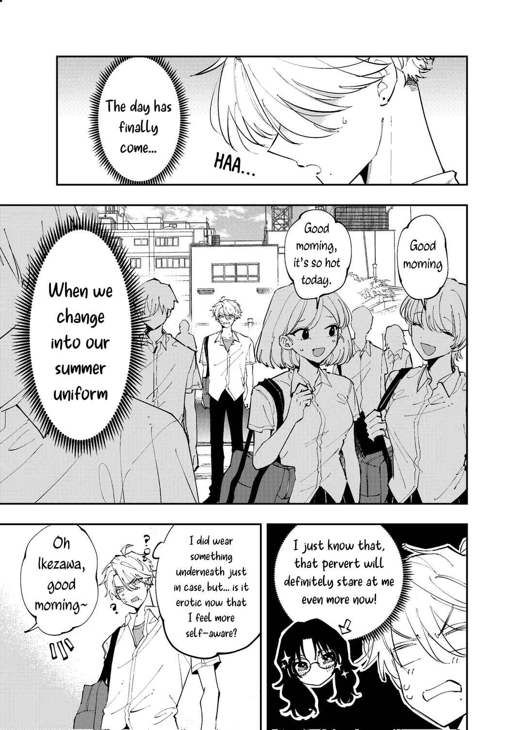 Page 1 Chapter 8 The Person Sitting Next to Me Looking at Me with Perverted Eyes