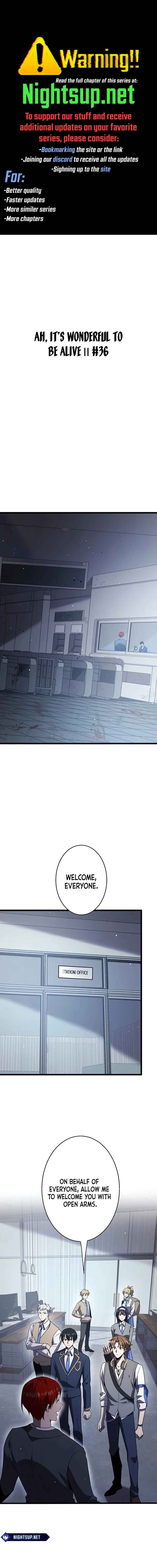 Page 1 Chapter 36 Aa, Ikite Irutte Subarashii