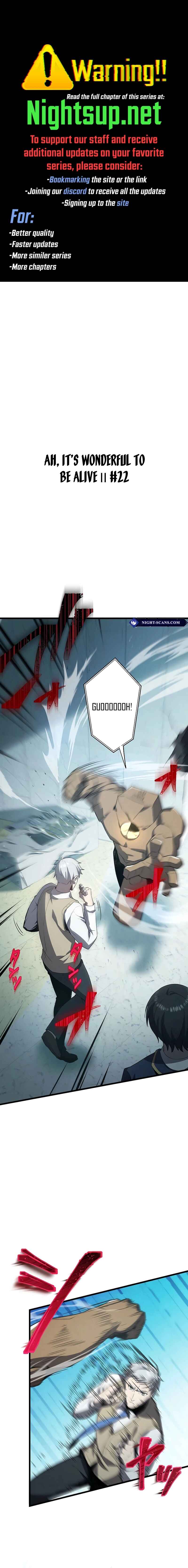 Page 1 Chapter 22 Aa, Ikite Irutte Subarashii