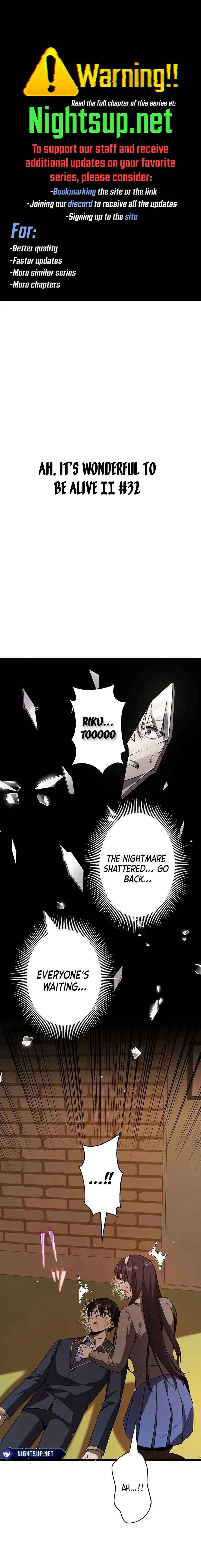 Page 1 Chapter 32 Aa, Ikite Irutte Subarashii