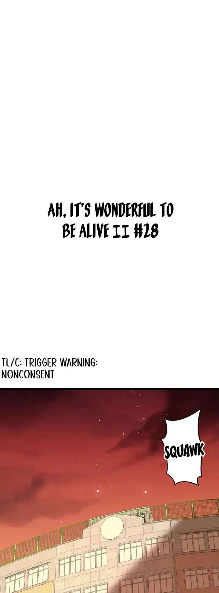 Page 1 Chapter 28 Aa, Ikite Irutte Subarashii
