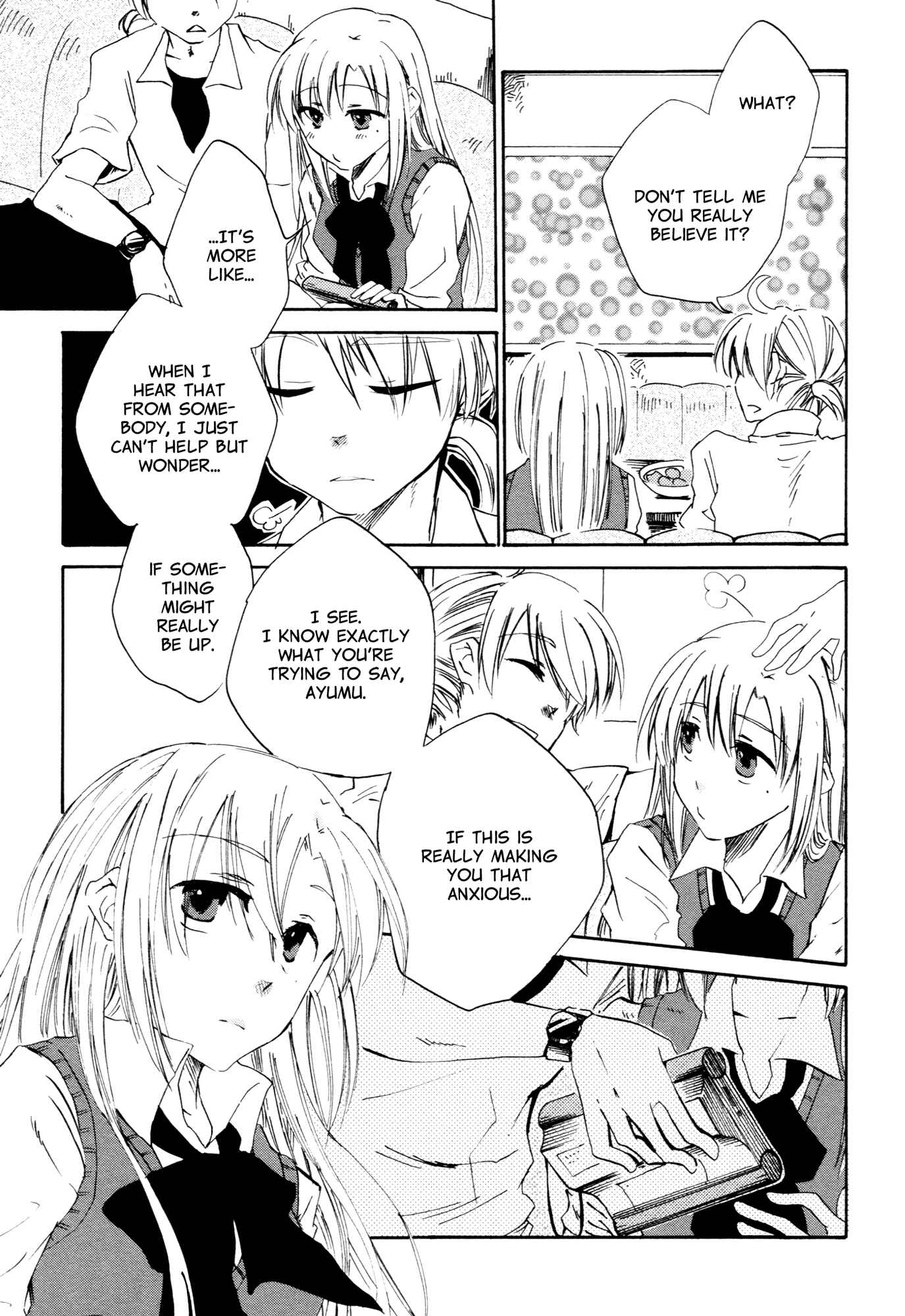 Page 11 Chapter 3 Ashita no Kimi ni Hanataba wo