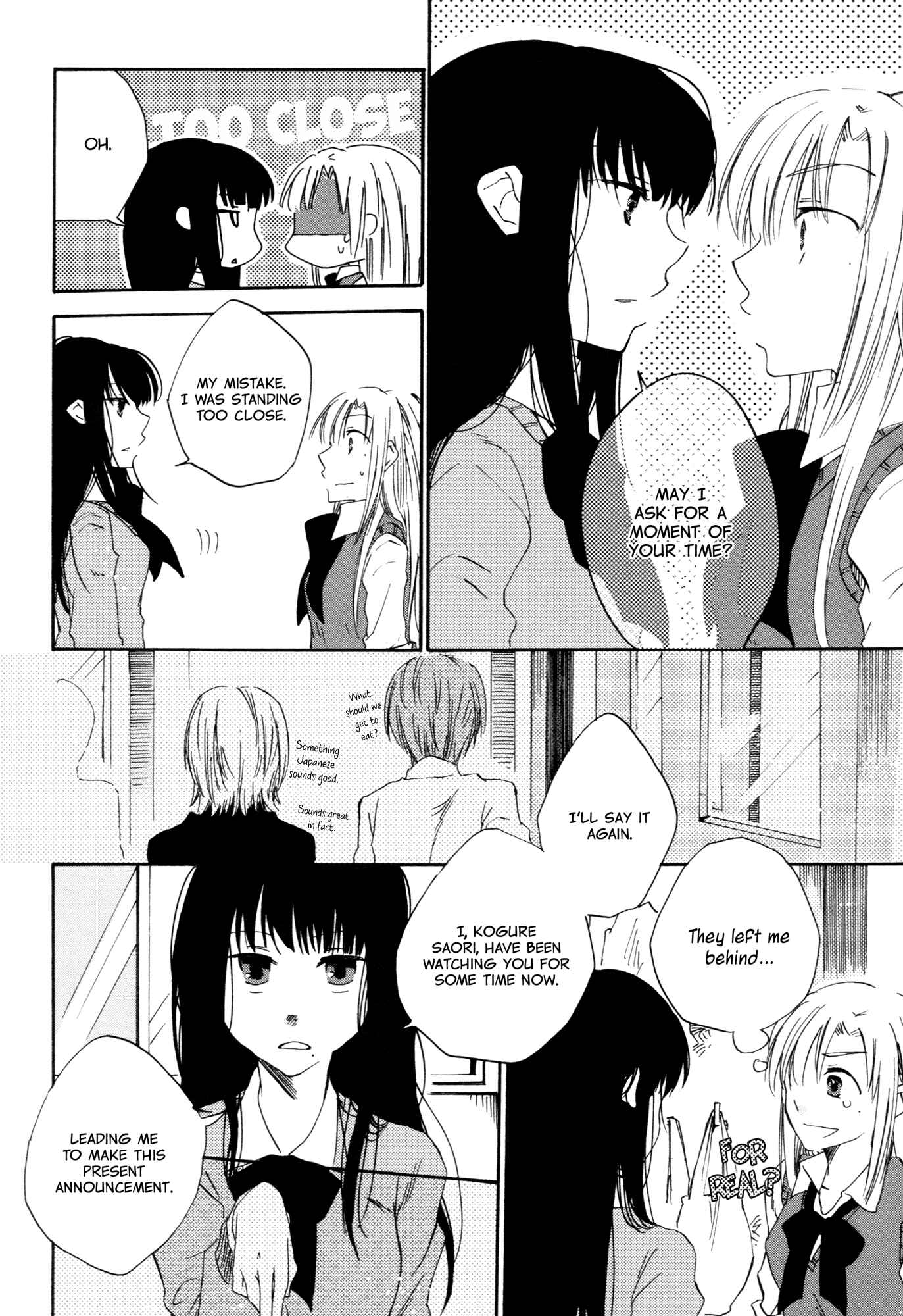 Page 8 Chapter 3 Ashita no Kimi ni Hanataba wo