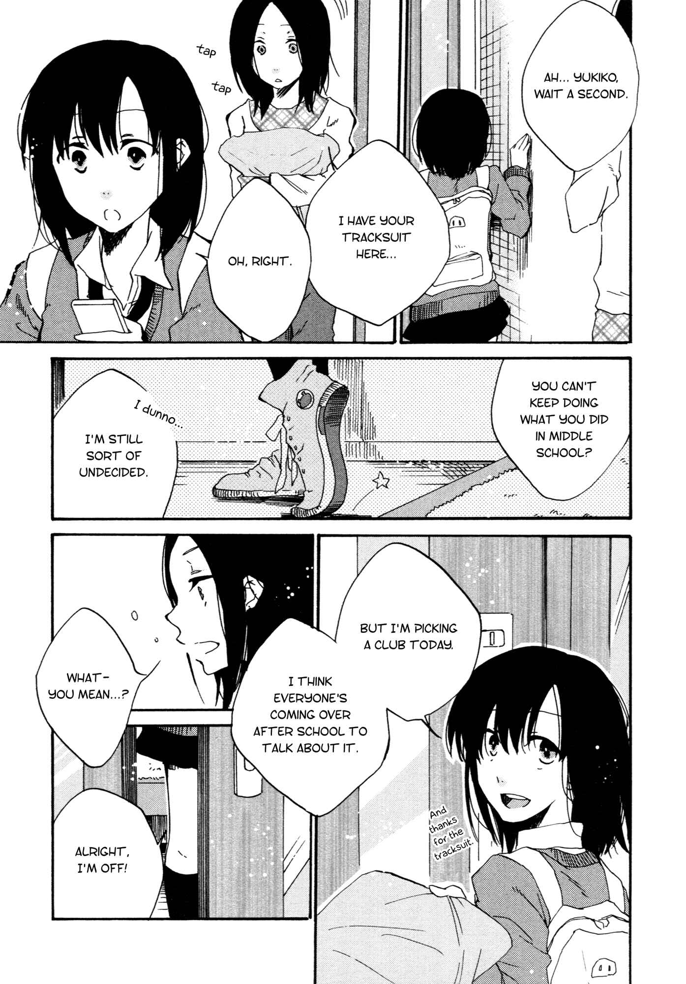 Page 3 Chapter 4 Ashita no Kimi ni Hanataba wo