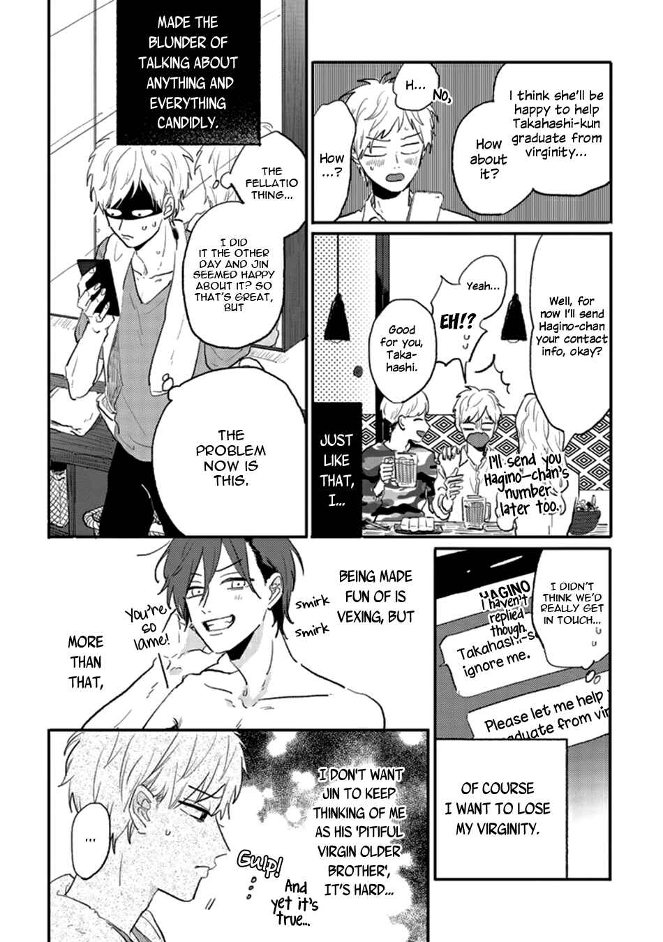 Page 8 Chapter 2 Namaiki na Otouto wo Itooshimu Houhou