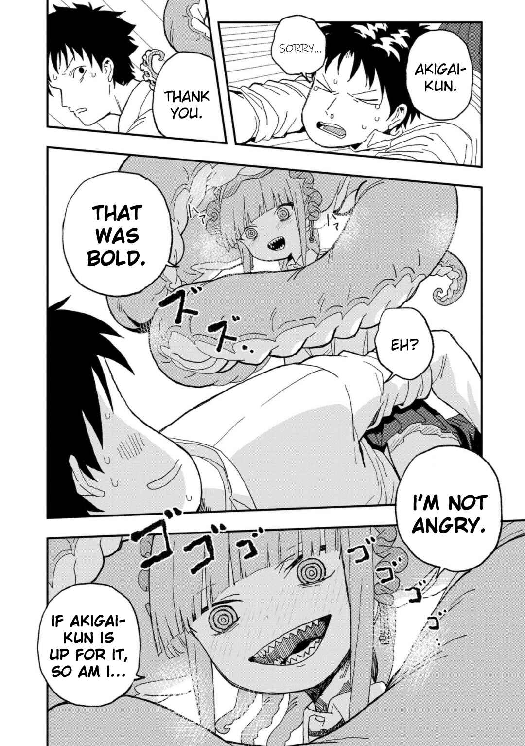 Page 16 Chapter 13 Mizudako-chan kara wa Nigerarenai!