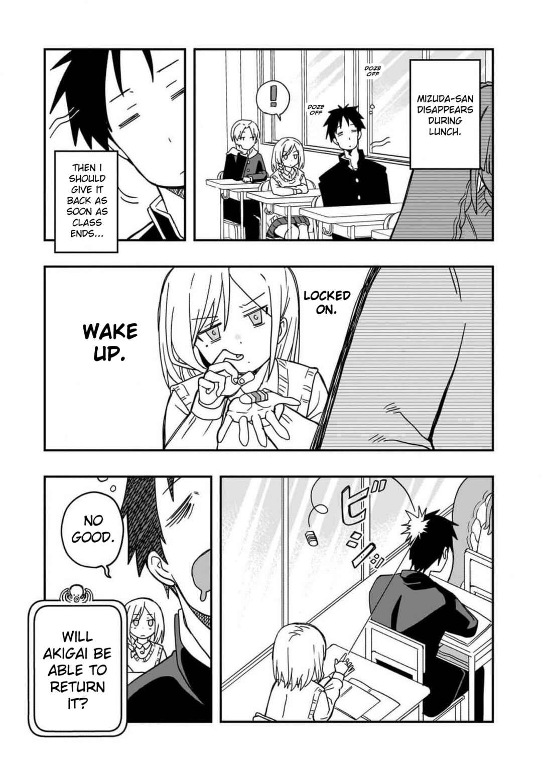 Page 19 Chapter 4 Mizudako-chan kara wa Nigerarenai!