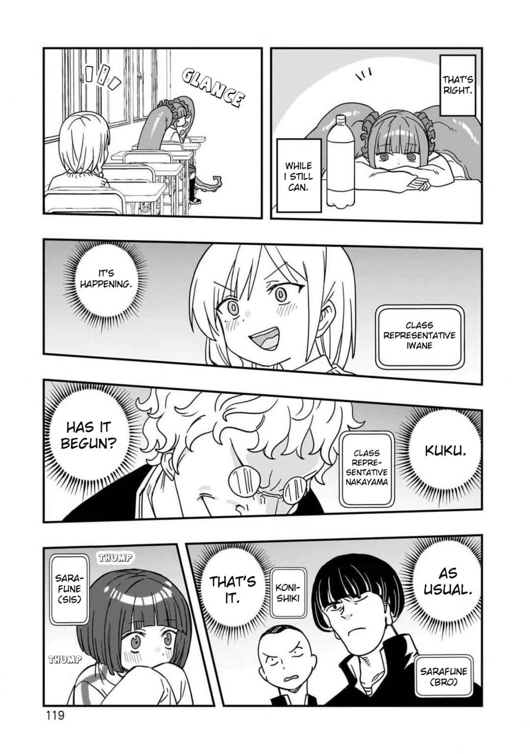Page 5 Chapter 4 Mizudako-chan kara wa Nigerarenai!