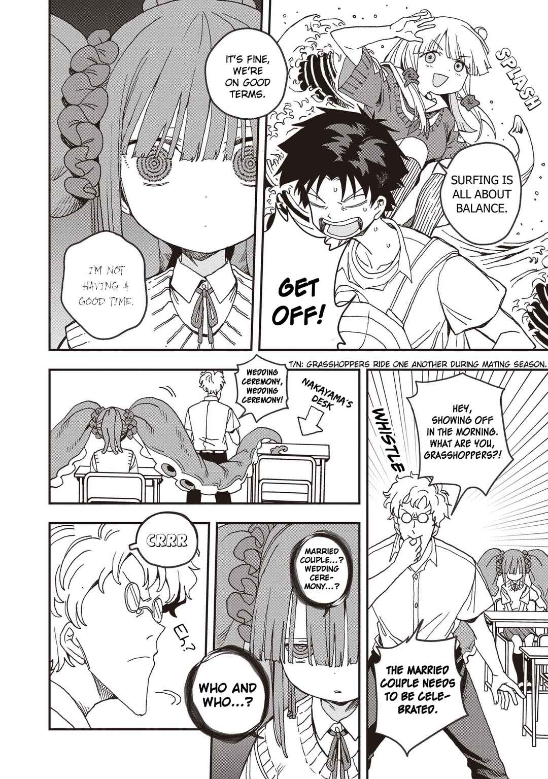 Page 8 Chapter 29 Mizudako-chan kara wa Nigerarenai!