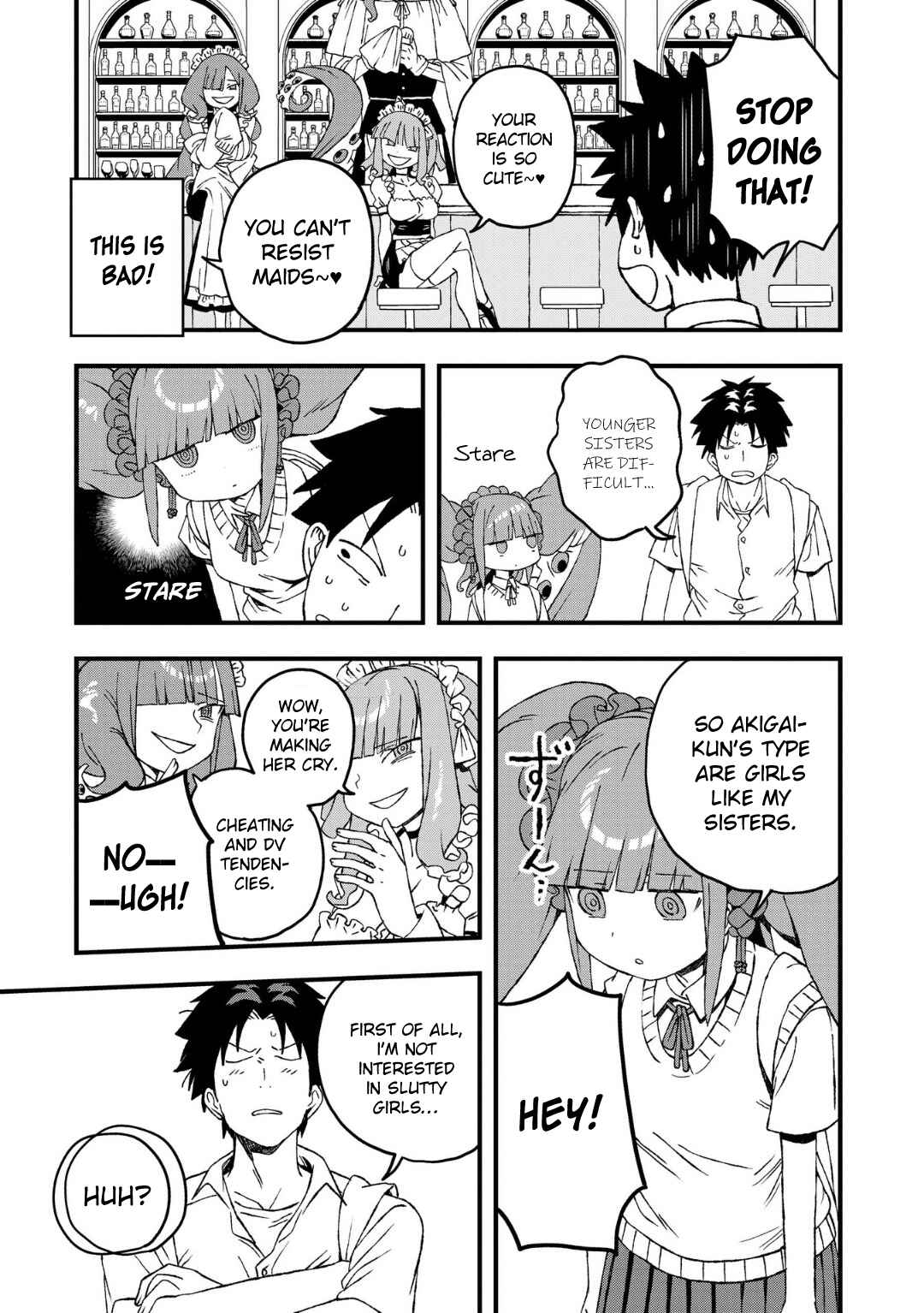 Page 15 Chapter 21 Mizudako-chan kara wa Nigerarenai!