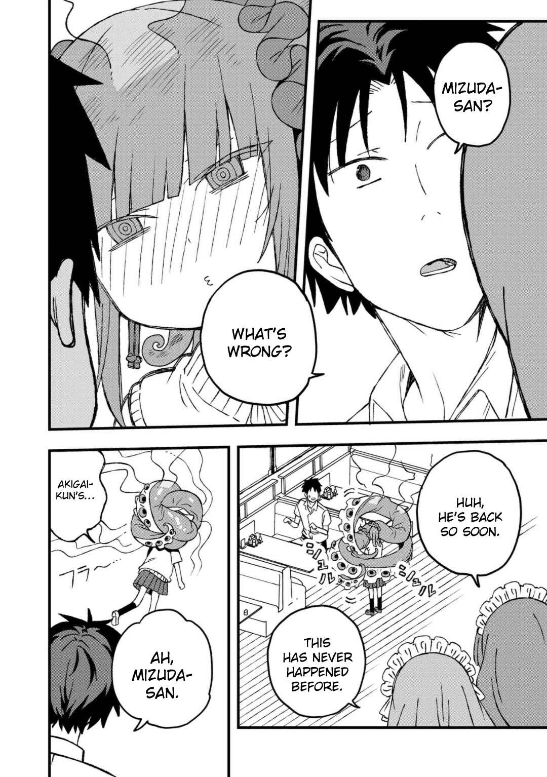 Page 28 Chapter 21 Mizudako-chan kara wa Nigerarenai!