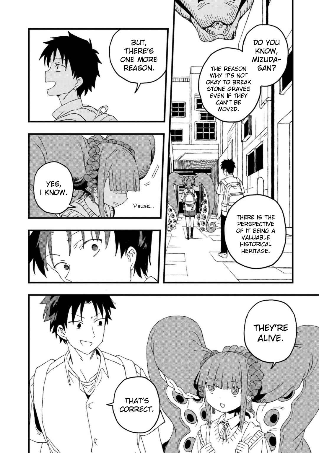 Page 8 Chapter 21 Mizudako-chan kara wa Nigerarenai!