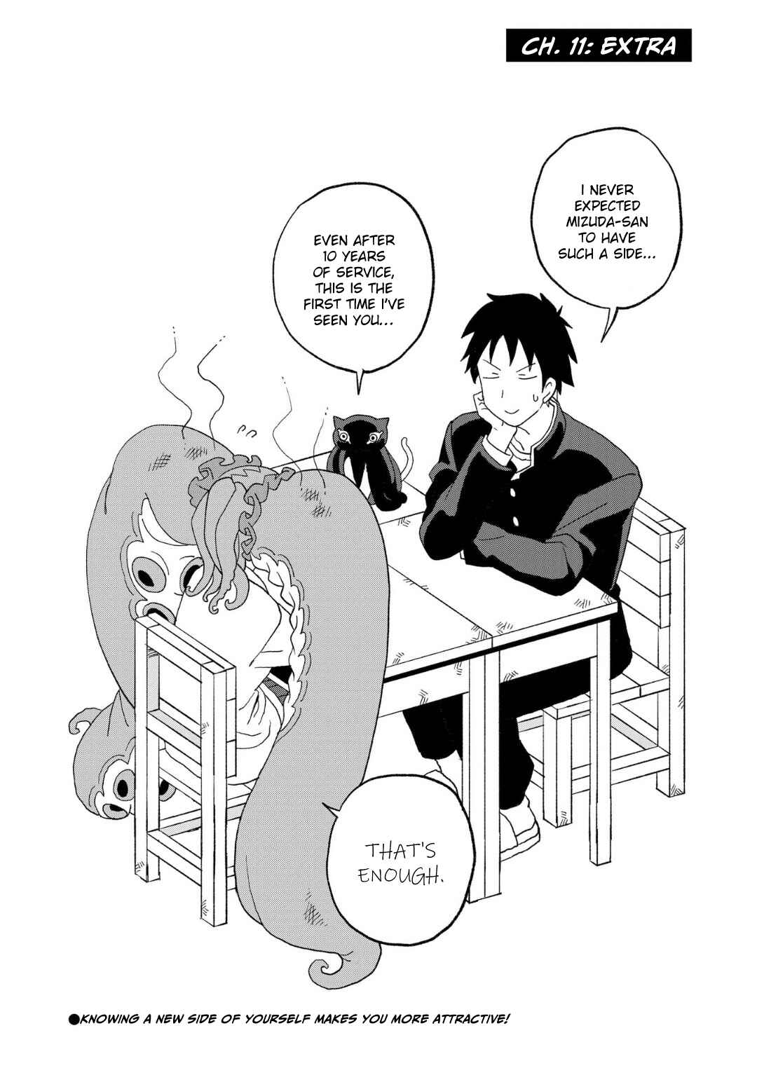 Page 14 Chapter 11 Mizudako-chan kara wa Nigerarenai!