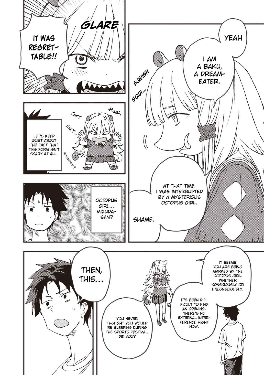 Page 12 Chapter 27 Mizudako-chan kara wa Nigerarenai!