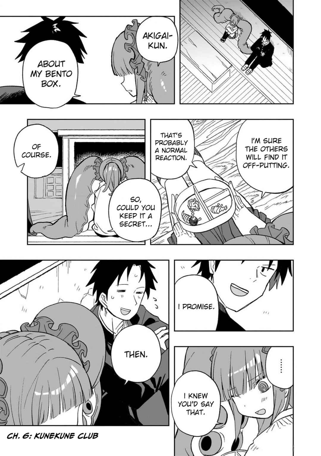 Page 1 Chapter 6 Mizudako-chan kara wa Nigerarenai!