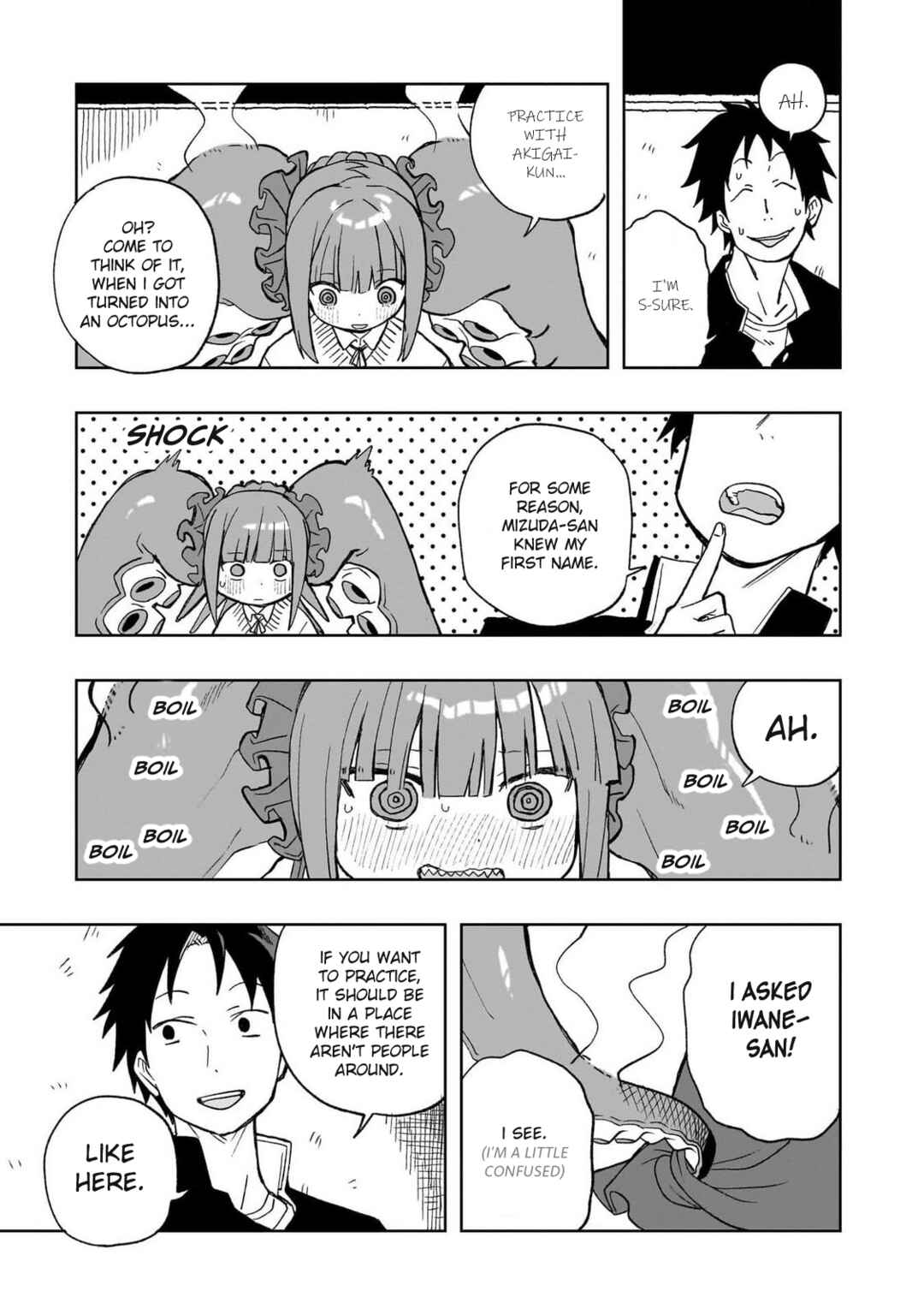 Page 7 Chapter 6 Mizudako-chan kara wa Nigerarenai!