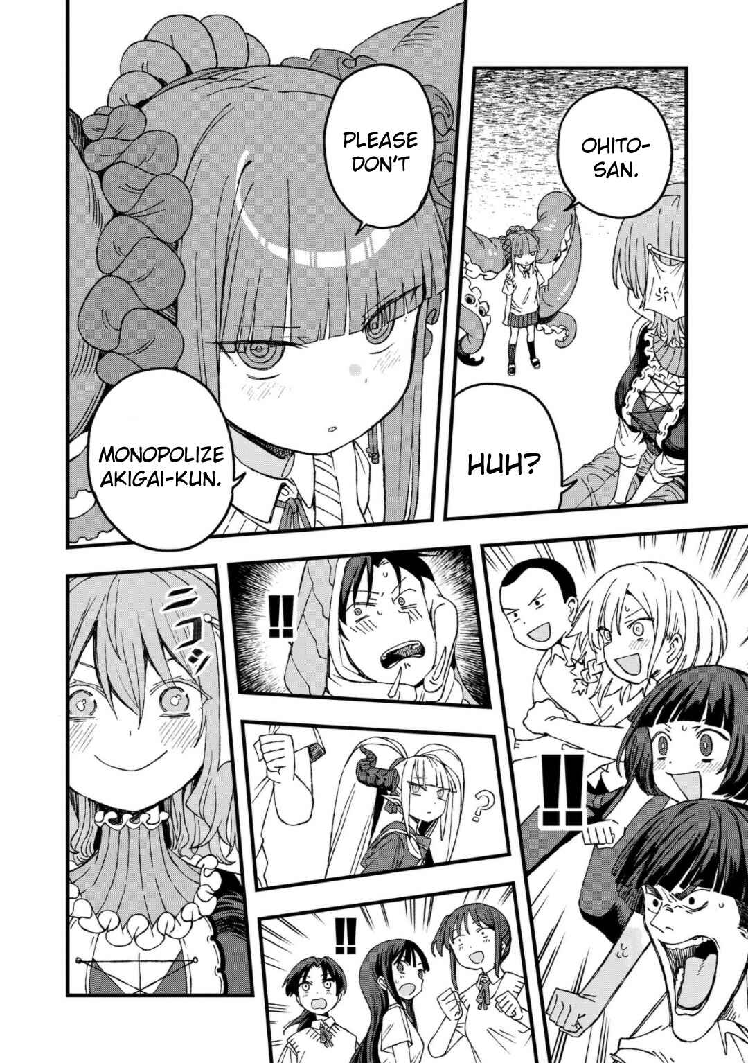 Page 12 Chapter 22 Mizudako-chan kara wa Nigerarenai!