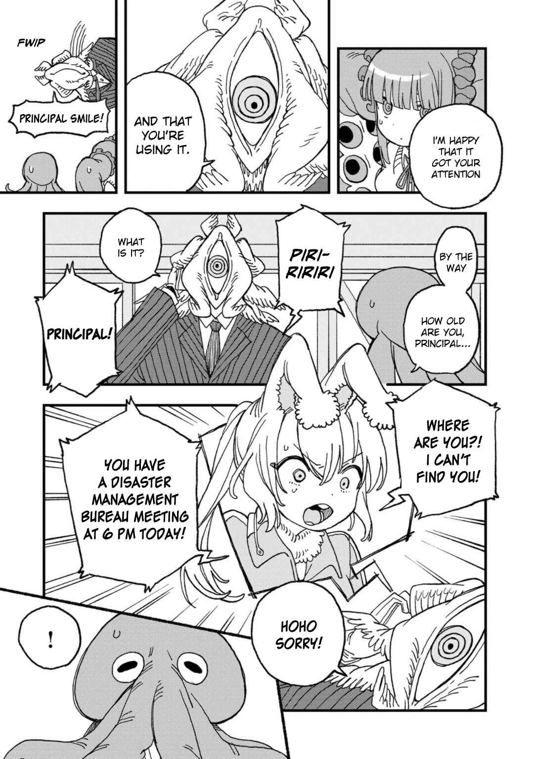 Page 7 Chapter 14 Mizudako-chan kara wa Nigerarenai!