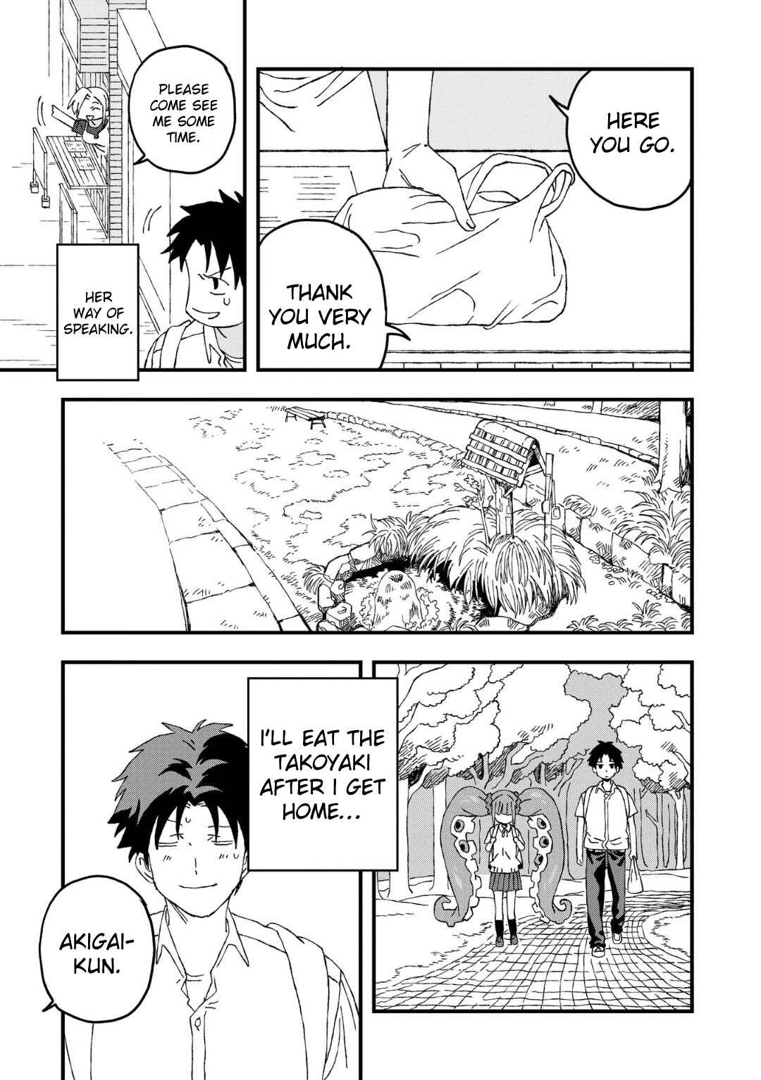 Page 13 Chapter 20 Mizudako-chan kara wa Nigerarenai!