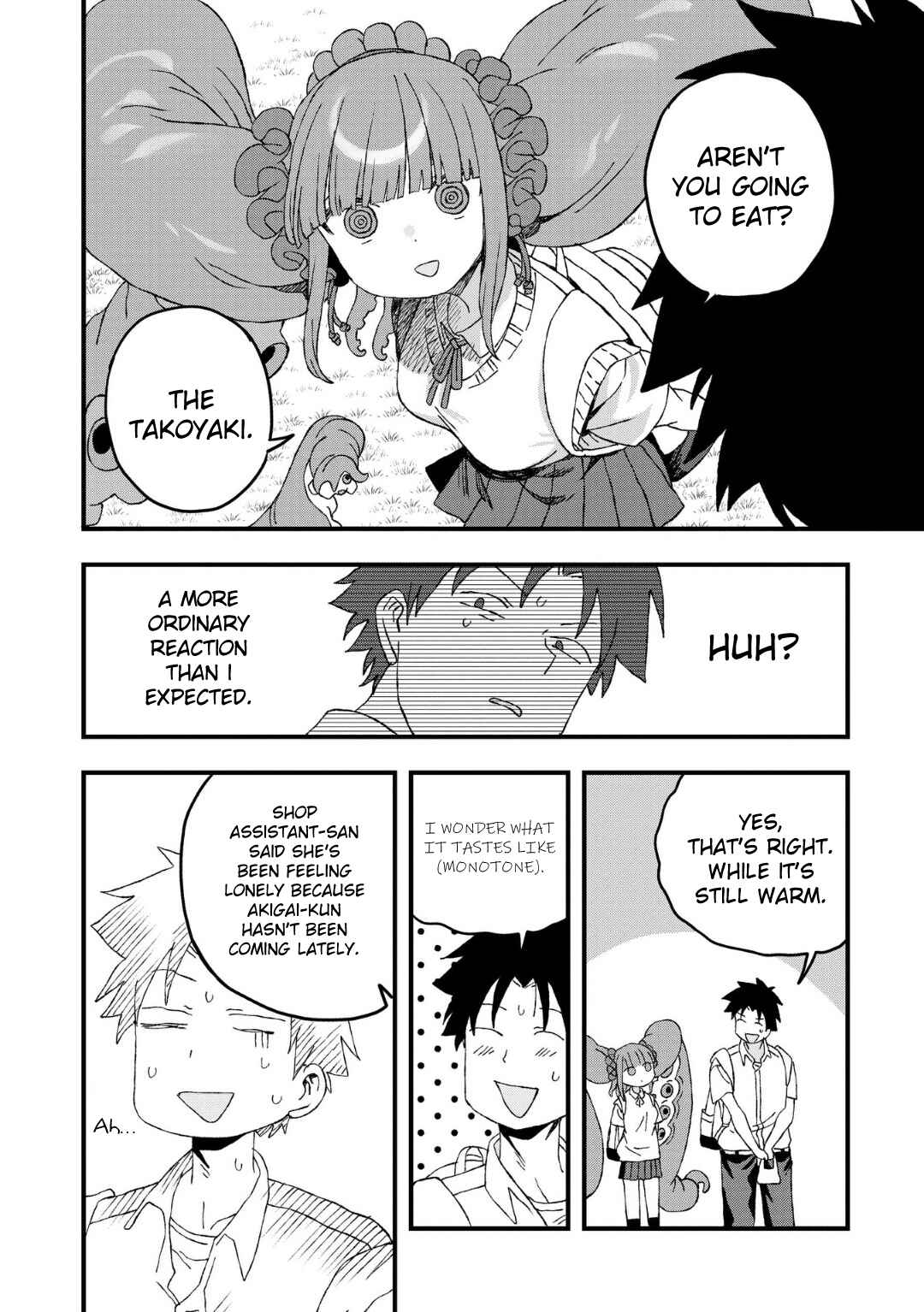 Page 14 Chapter 20 Mizudako-chan kara wa Nigerarenai!