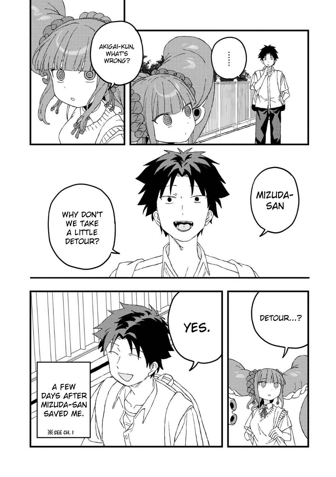 Page 6 Chapter 20 Mizudako-chan kara wa Nigerarenai!