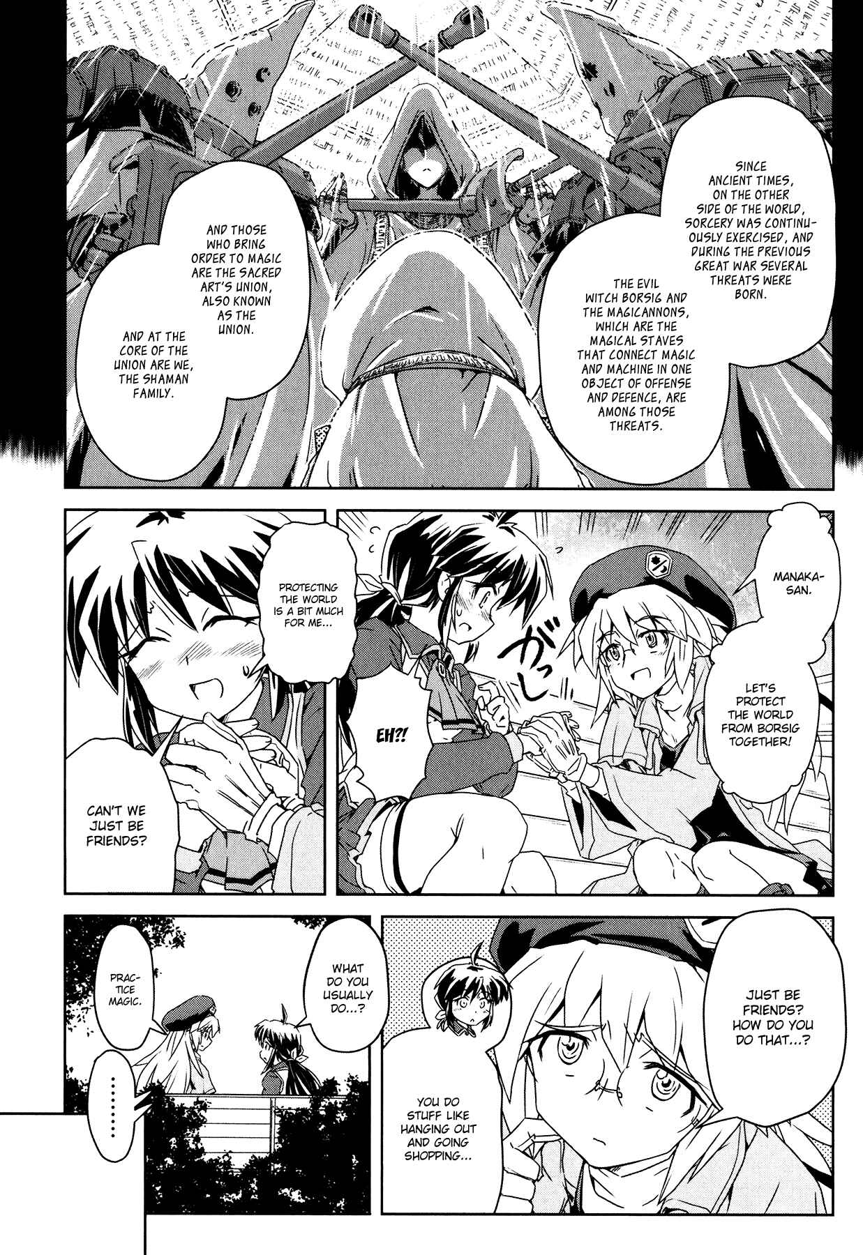 Page 10 Chapter 2 Magicannon Girl Yongou-chan
