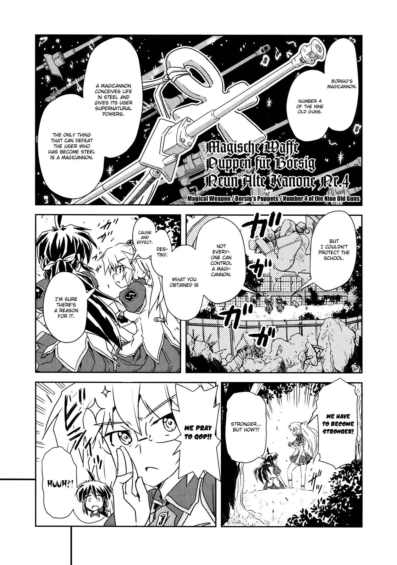 Page 6 Chapter 4.1 Magicannon Girl Yongou-chan