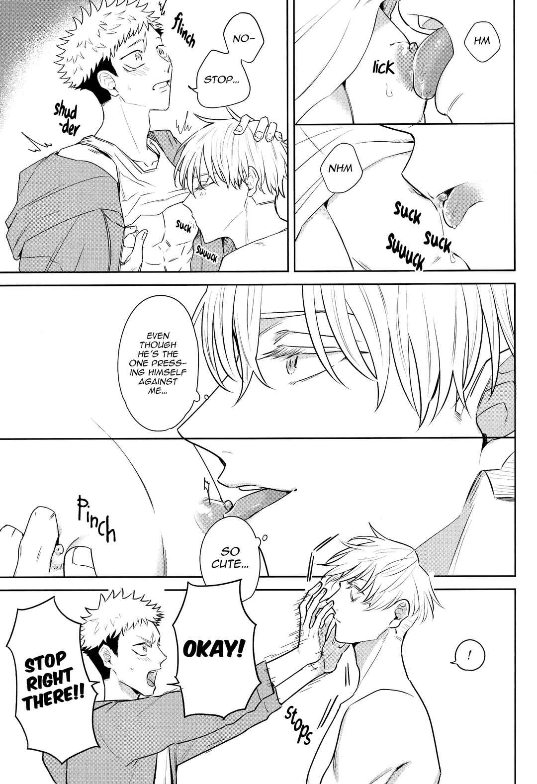 Page 12 Chapter Unknown_0aae Jujutsu Kaisen - Sono Uso ni Sugaretara (Doujinshi)